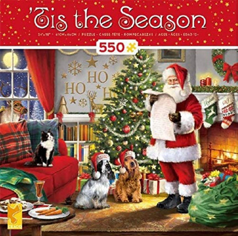 Tis the Season - Naughty & Nice 550 Piece Puzzle