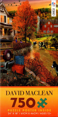 Country Inn and Farm By David Maclean 750 Piece Puzzle