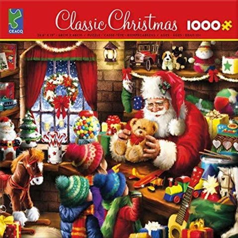 Classic Christmas - Santa’s Workshop 1000 Piece Puzzle