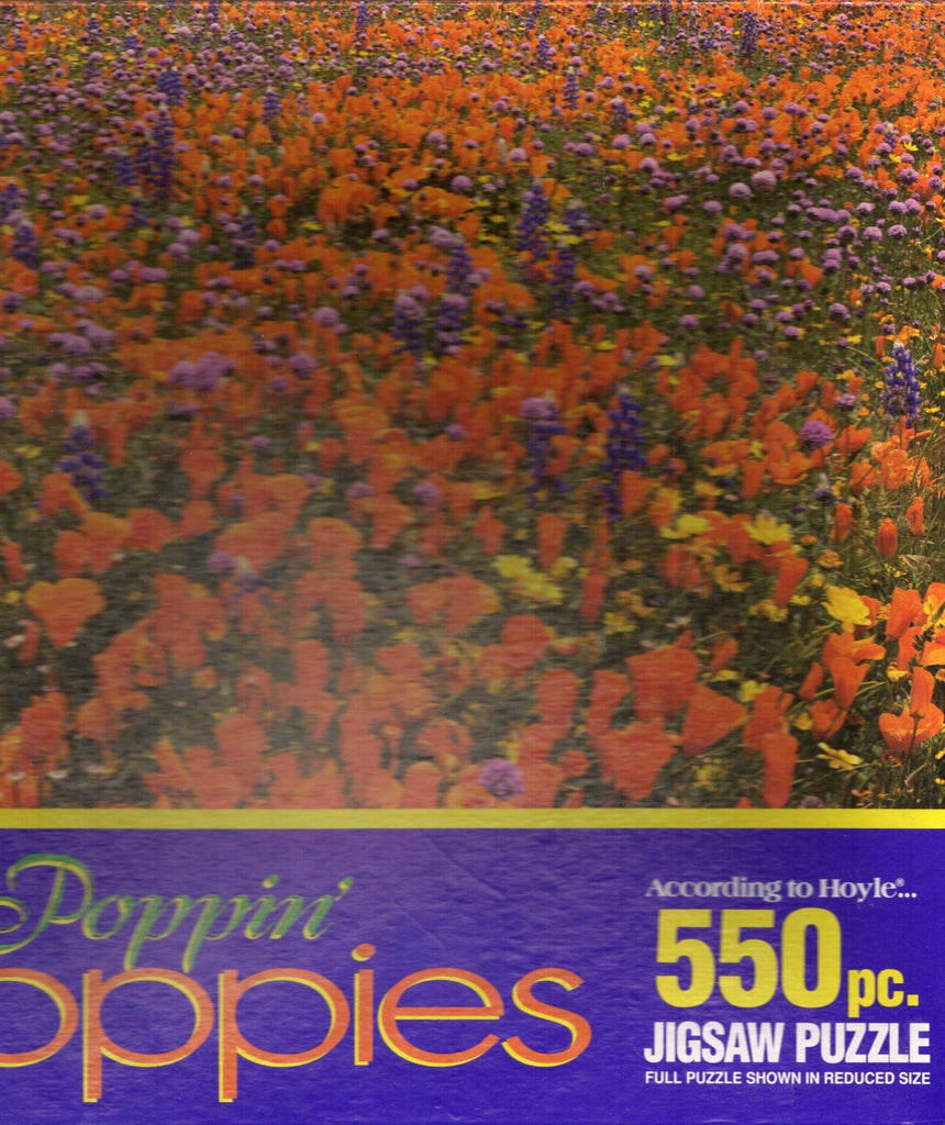 Poppin Poppies 550 Piece Puzzle