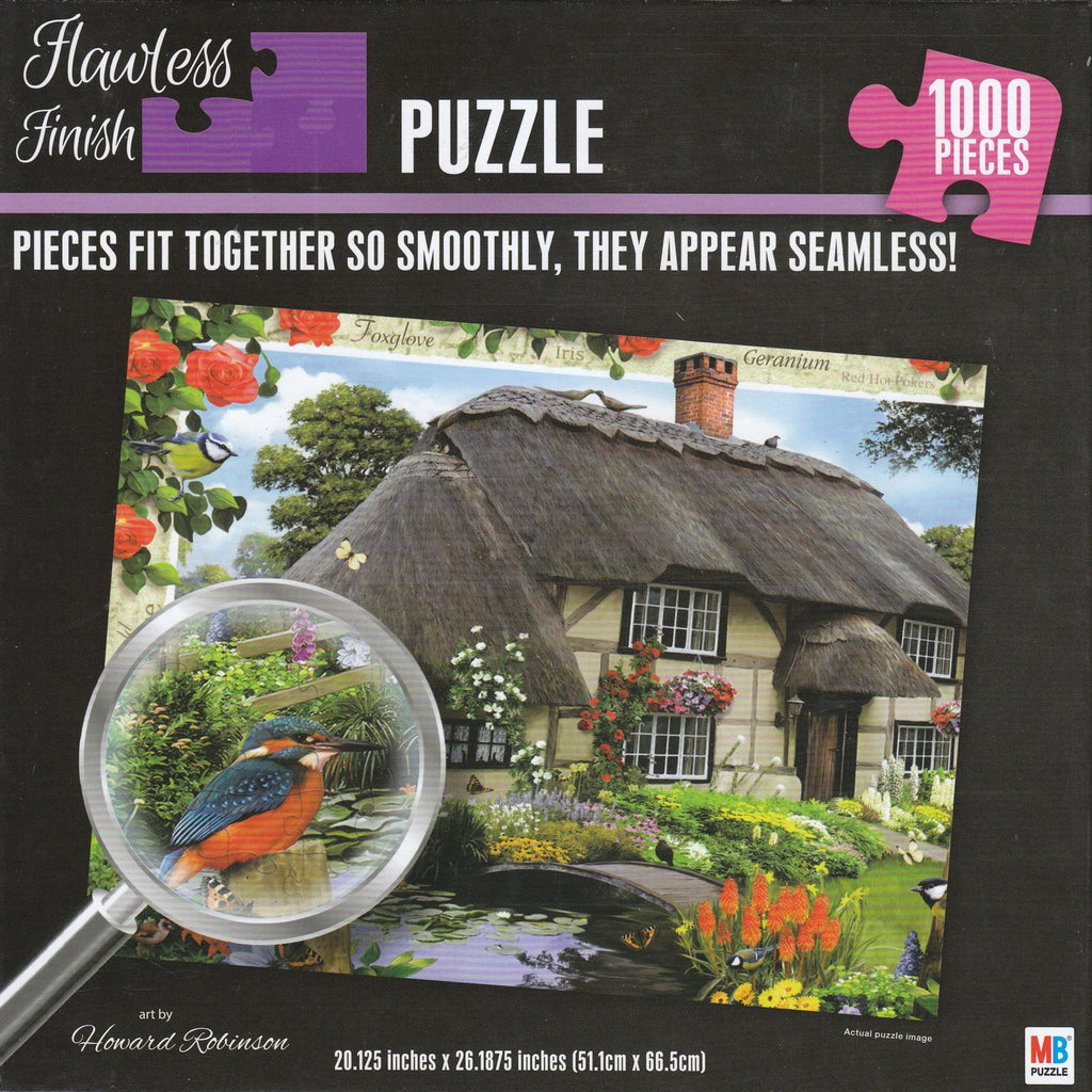 Flawless Finish - Thatched House 1000 Piece Puzzle