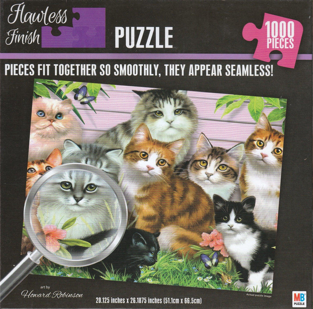 Flawless Finish - Cats 1000 Piece Puzzle
