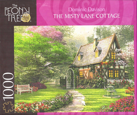 Misty Lane Cottage 1000 Piece Puzzle