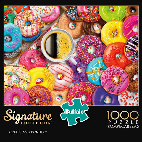 Coffee and Donuts 1000 Piece Puzzle