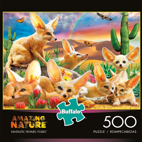 Fantastic Fennec Foxes 500 Piece Puzzle