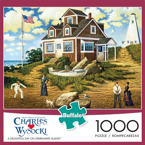 Delightful Day on Sparkhawk Island 1000 Piece Puzzle