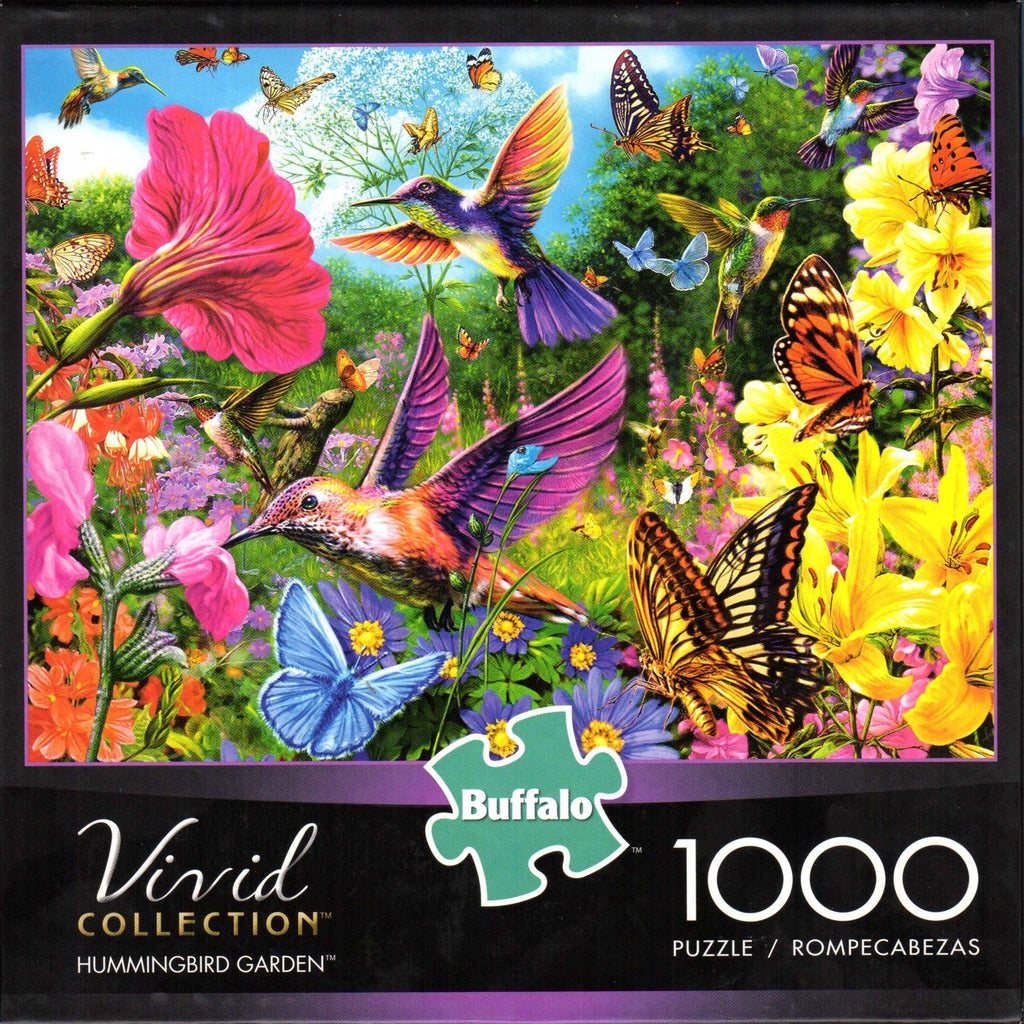 Hummingbird Garden 1000 Piece Puzzle