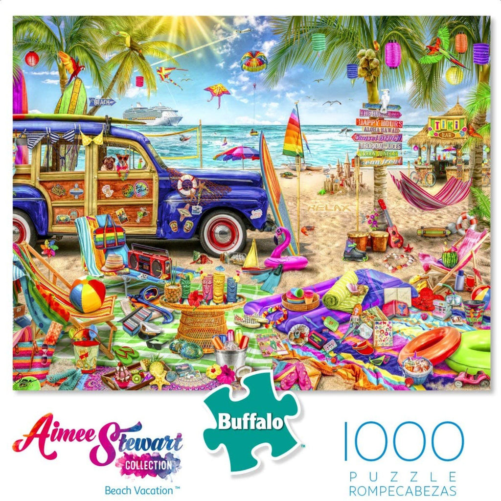 Beach Vacation 1000 Piece Puzzle