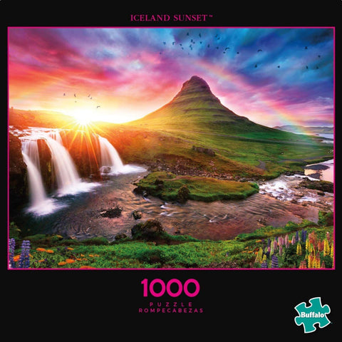 Iceland Sunset 1000 Piece Puzzle