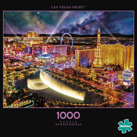 Las Vegas Night 1000 Piece Puzzle