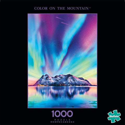 Color on The Mountain 1000 Piece Puzzle