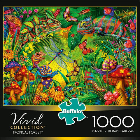 Tropical Forest 1000 Piece Puzzle
