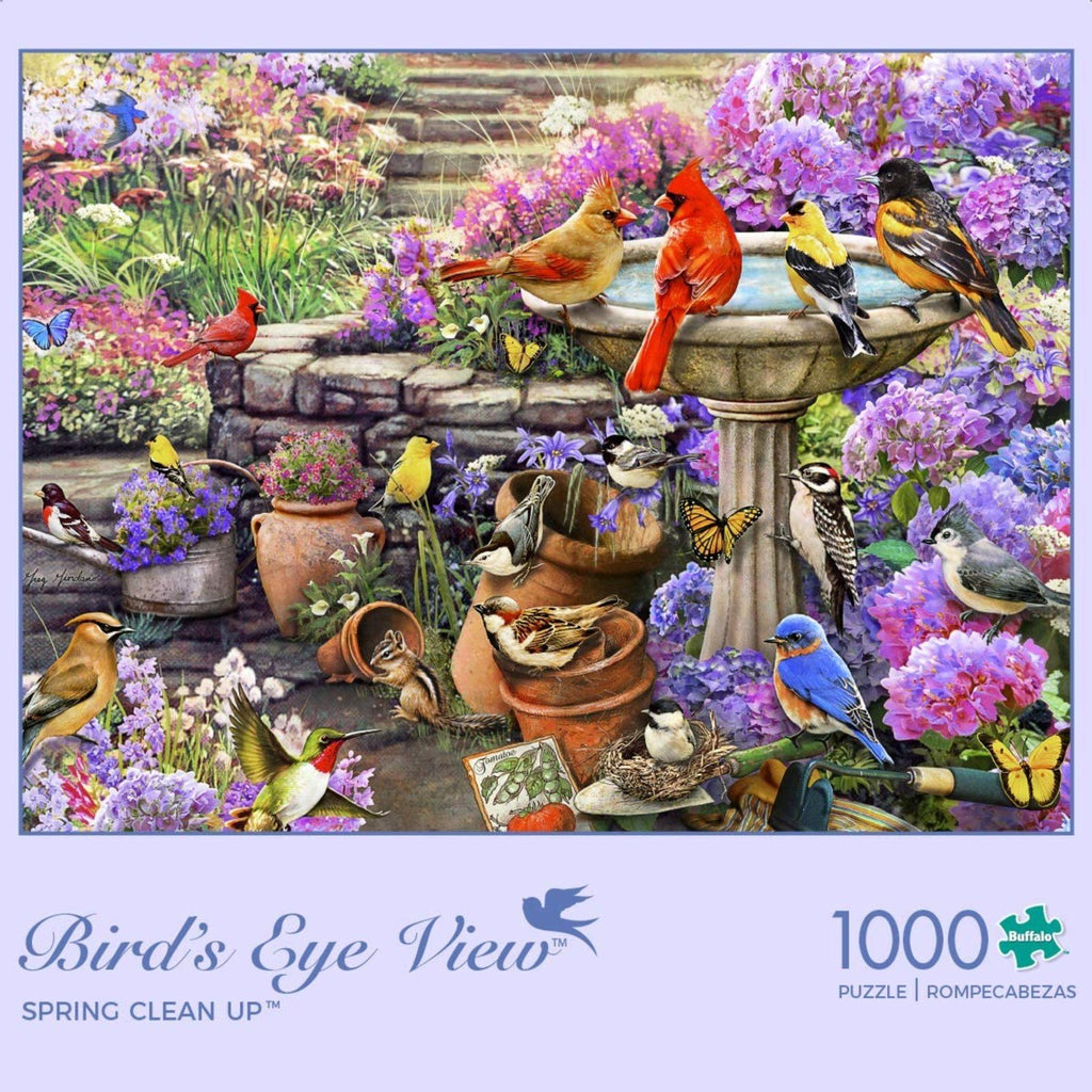 Spring Clean Up 1000 Piece Puzzle