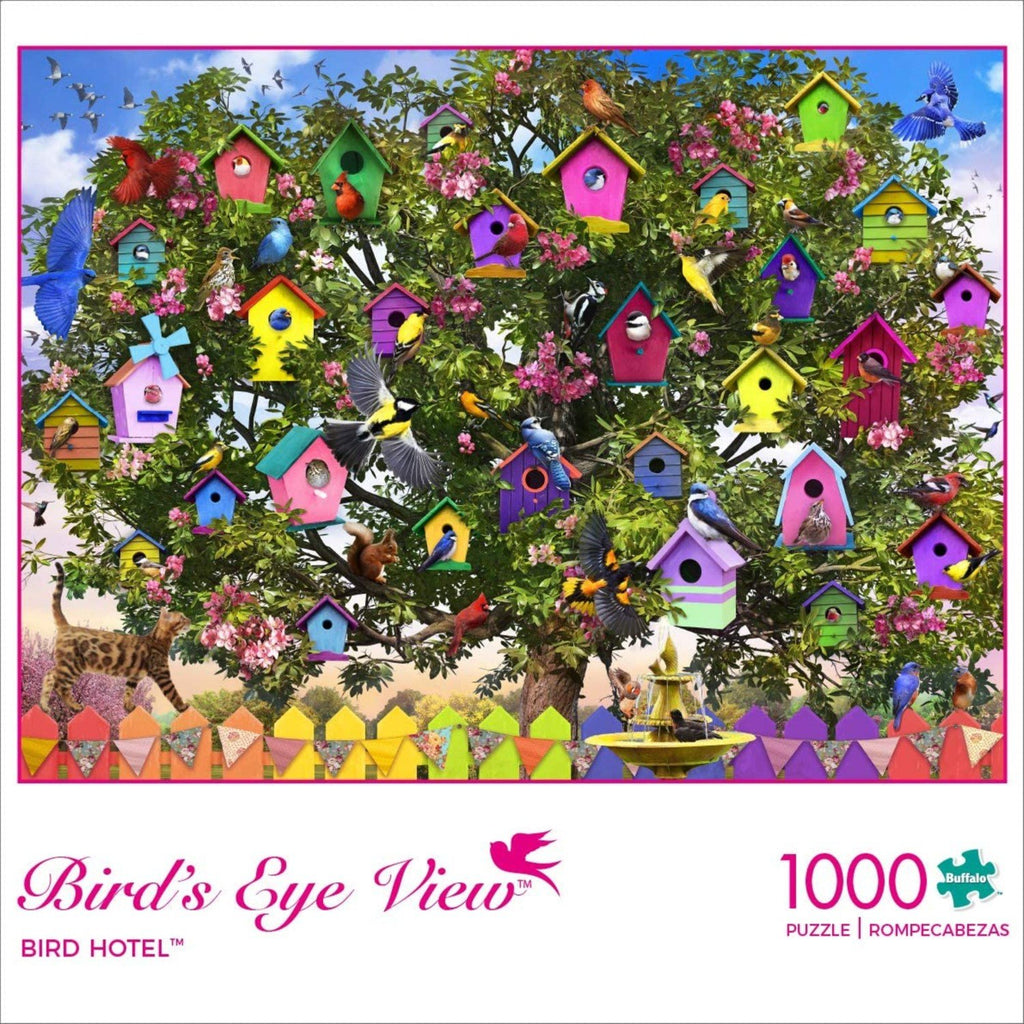 Bird Hotel 1000 Piece Puzzle