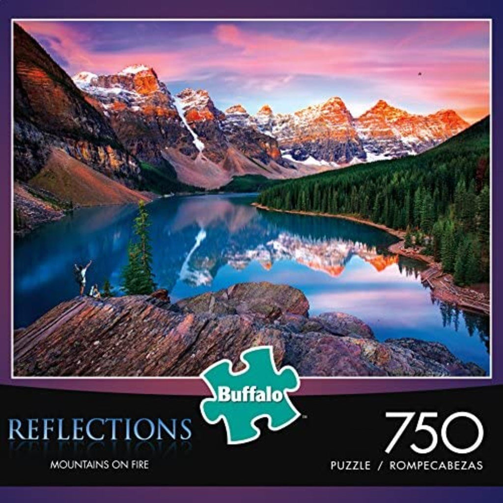 Mountains on Fire 750 Piece Puzzle