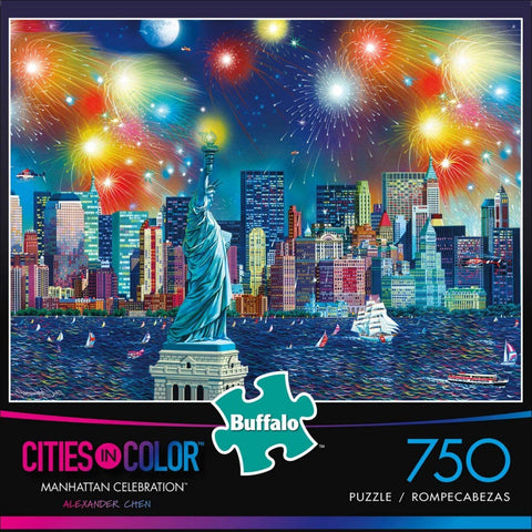 Manhattan Celebration 750 Piece Puzzle