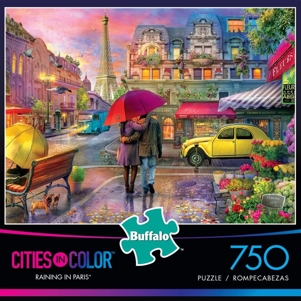 Raining in Paris 750 Piece Puzzle