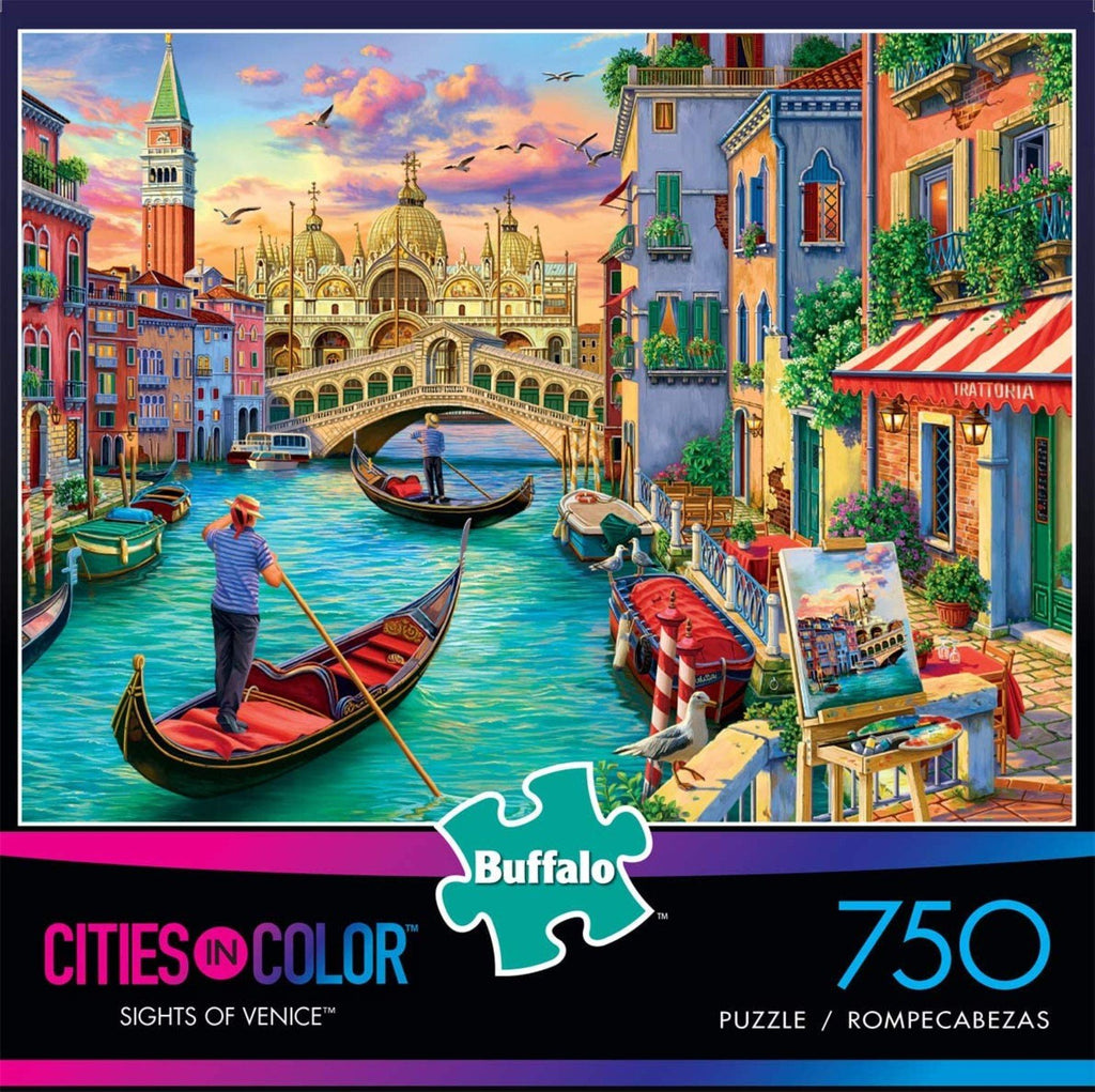 Sights of Venice 750 Piece Puzzle