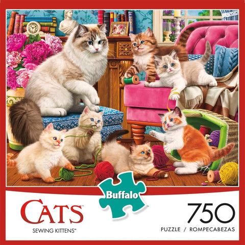 Sewing Kittens 750 Piece Puzzle