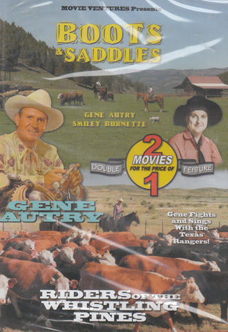 Boots & Saddles / Riders of The Whistling Pines