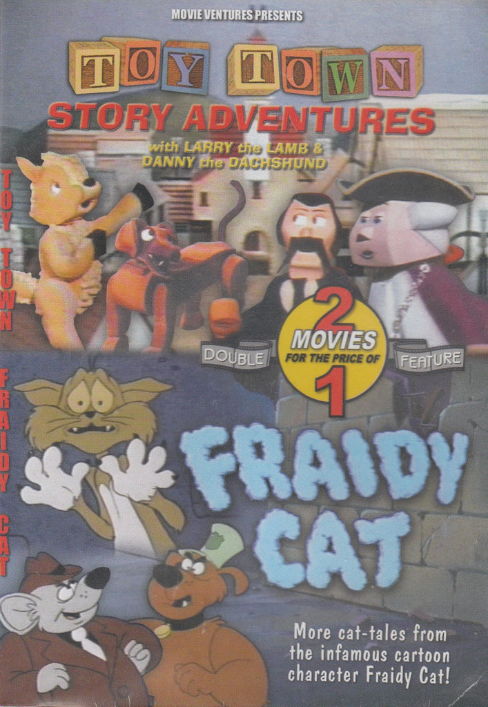Toy Town Story Adventures / Fraidy Cat DVD, 090328309596, Various