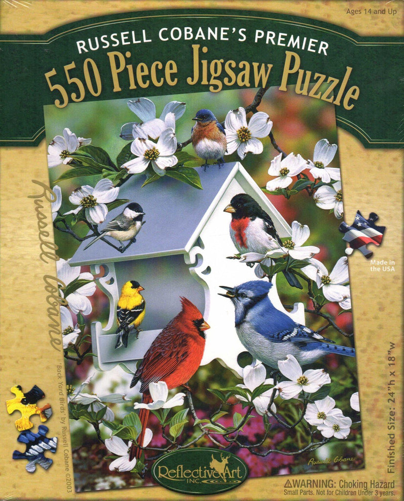 Back Yard Birds 550 Piece Puzzle