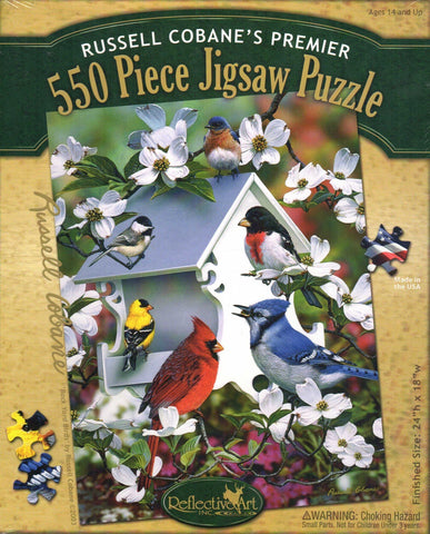 Back Yard Birds 550 Piece Puzzle