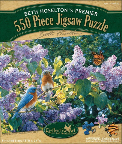 Spring Interlude 550 Piece Puzzle