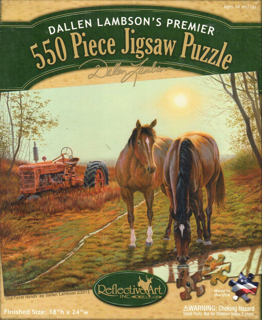 Old Farm Hands 550 Piece Puzzle