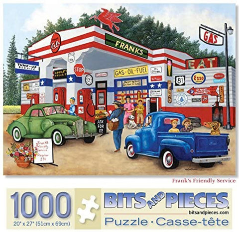 Frank's Friendly Service by Kay Lamb Shannon 1000 Piece Puzzle