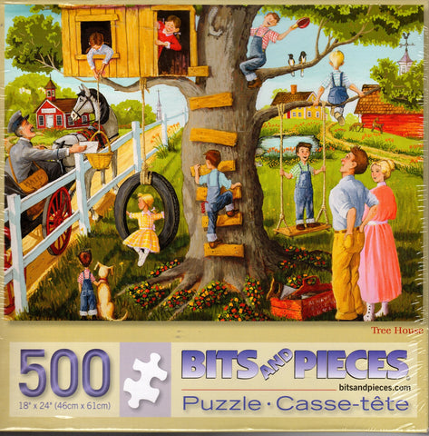 Tree House 500 Piece Puzzle