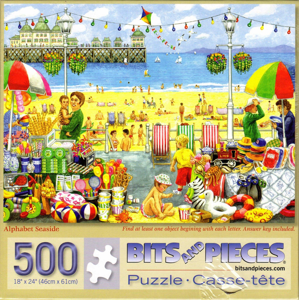 Alphabet Seaside 500 Piece Puzzle