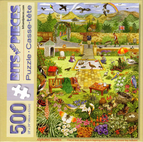Alphabet Garden 500 Piece Puzzle