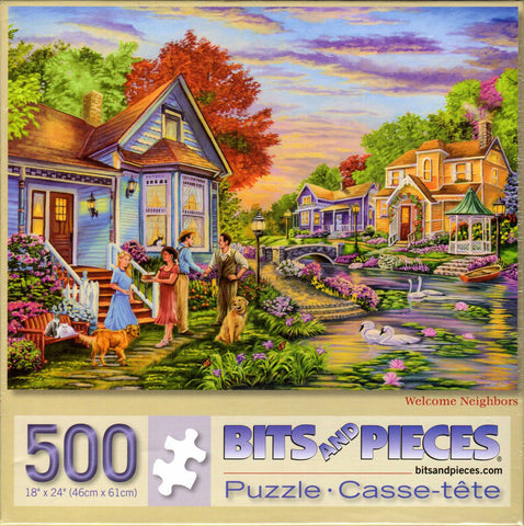Welcome Neighbors 500 Piece Puzzle