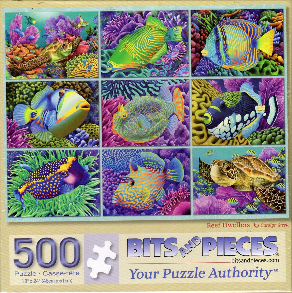 Reef Dwellers by Carolyn Steele 500 Piece Puzzle