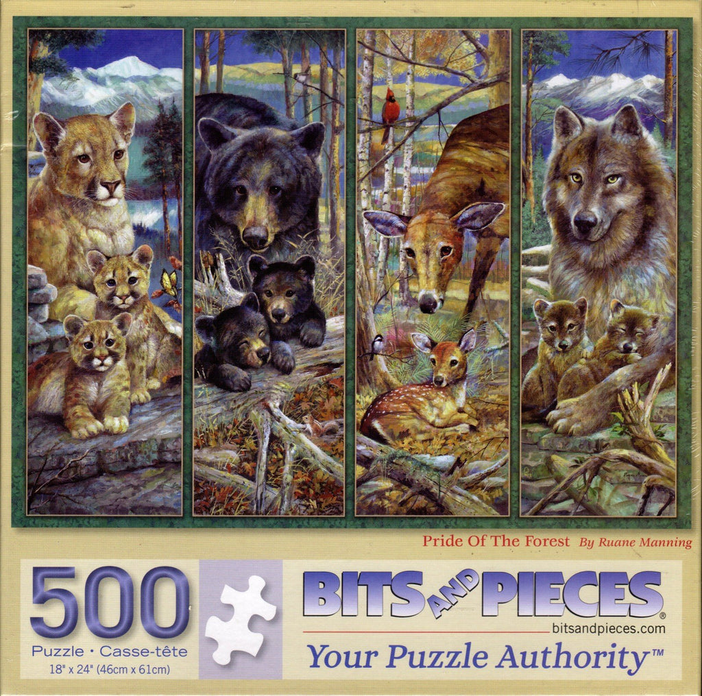 Pride Of The Forest by Ruane Manning 500 Piece Puzzle