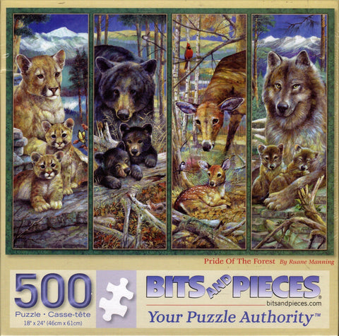 Pride Of The Forest by Ruane Manning 500 Piece Puzzle