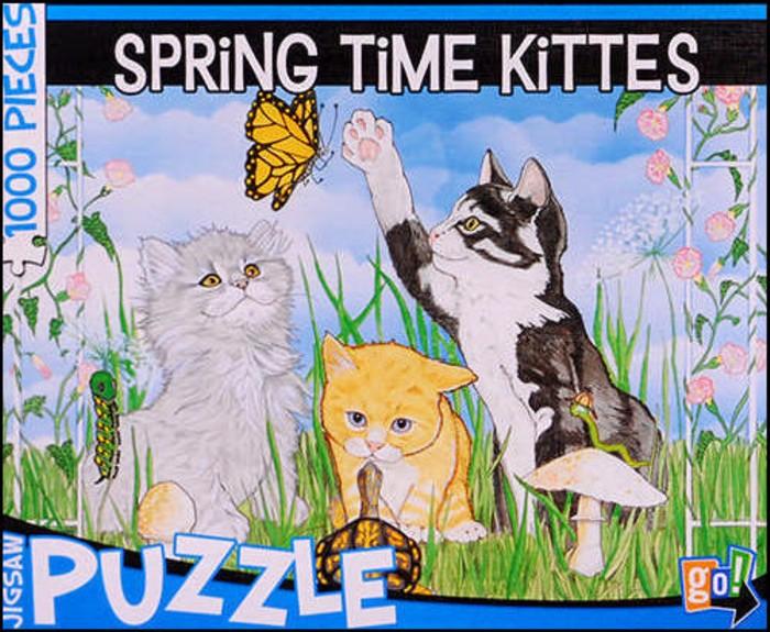 Spring Time Kittes 1000 Piece Puzzle