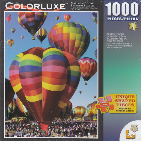 Colorluxe 1000 Piece Puzzle - Albuquerque International Balloon Fiesta