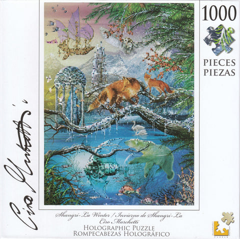 Holographic Puzzle Shangri-La Winter 1000 Pieces