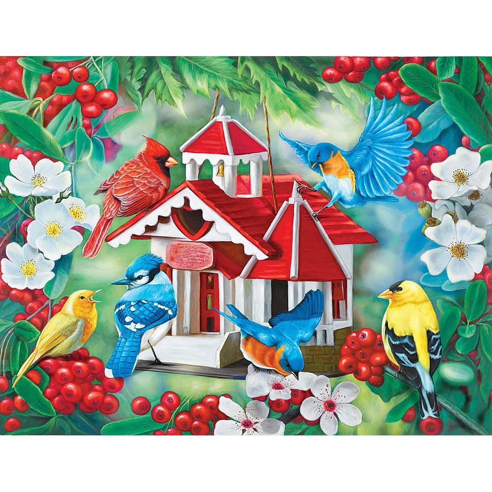 Puzzle Collector Art 500 Piece Puzzle - Friendly Neighbors