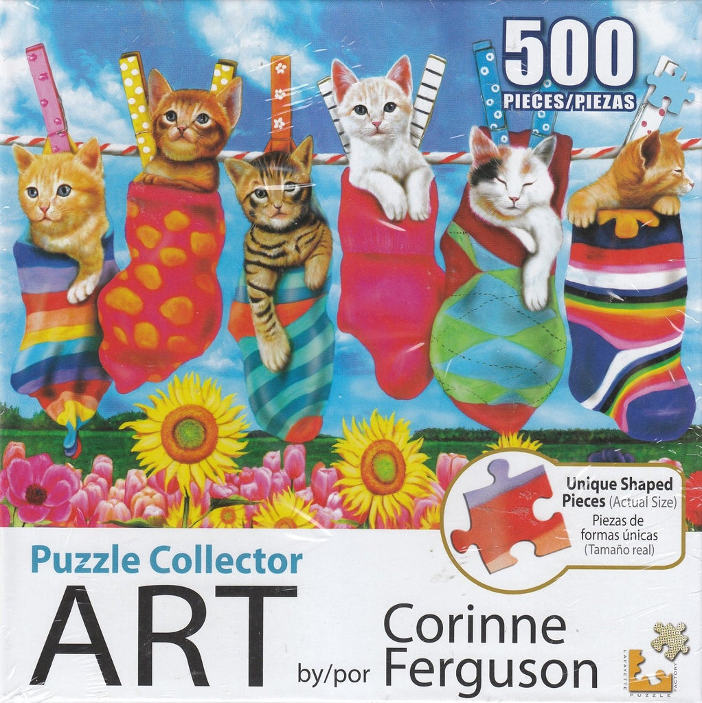 Puzzle Collector Art 500 Piece Puzzle - Hanging Out