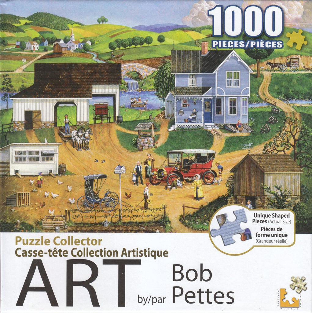 Puzzle Collector Art 1000 Piece Puzzle - Stay For Dinner