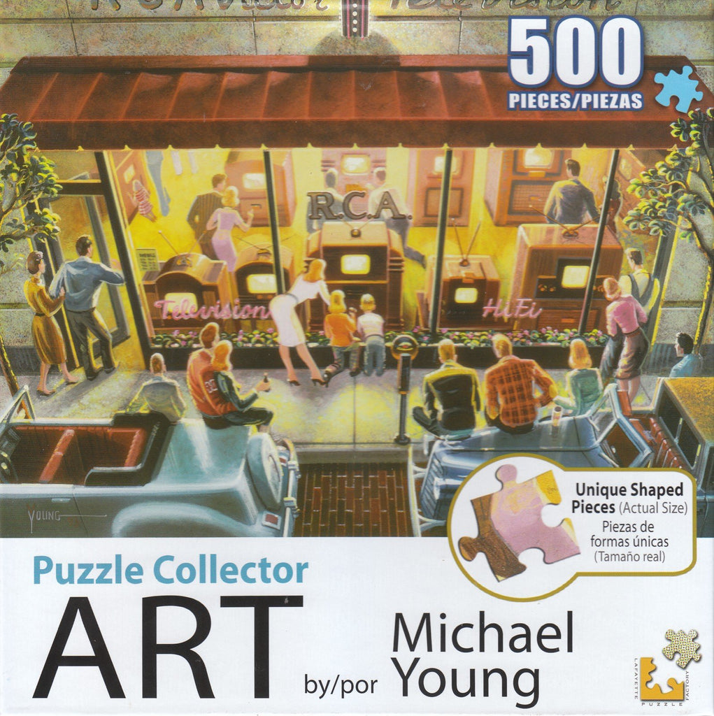 Puzzle Collector Art 500 Piece Puzzle - Public Television