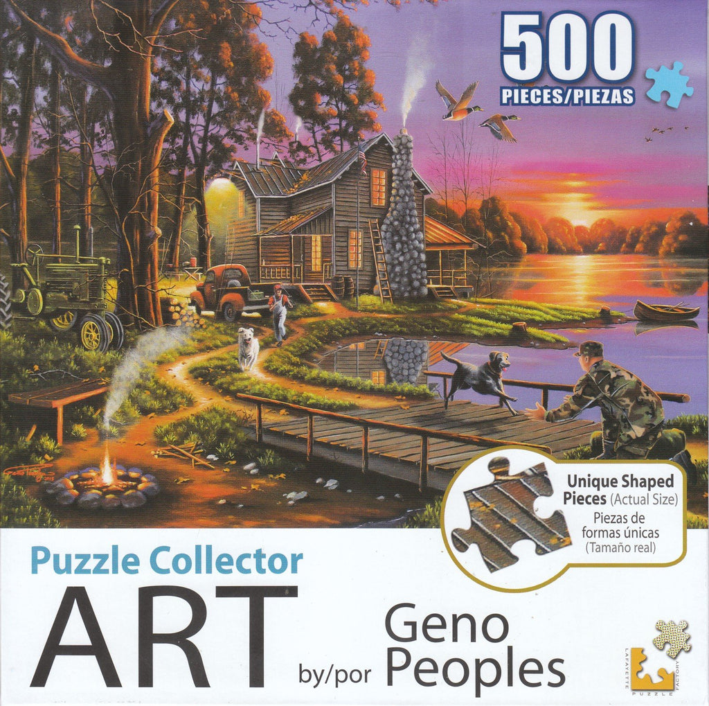 Puzzle Collector Art 500 Piece Puzzle - An Early Surprise