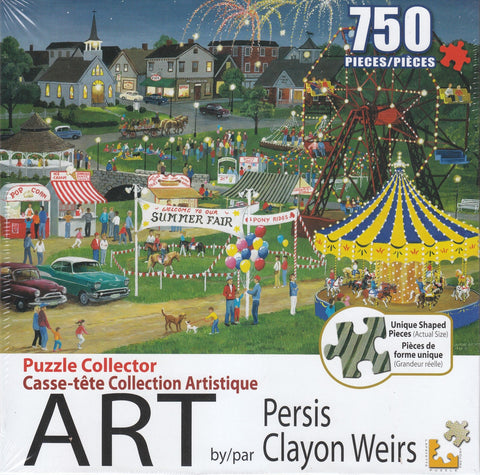 Puzzle Collector Art 750 Piece Puzzle - Country Fair