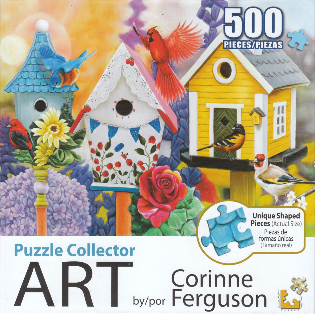 Puzzle Collector Art 500 Piece Puzzle - Friendly Neighbors III