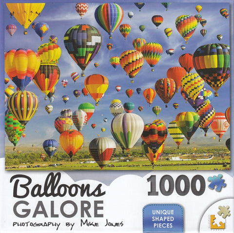 Balloons Galore 1000 Piece Puzzle - Mass Ascension