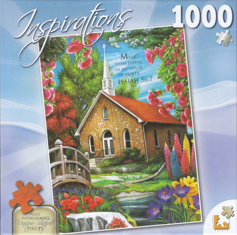 Inspirations 1000 Piece Puzzle - Serenity Church