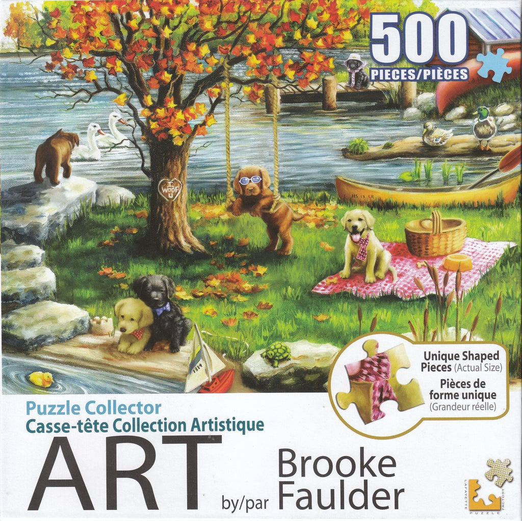 Puzzle Collector Art 500 Piece Puzzle - First Fall